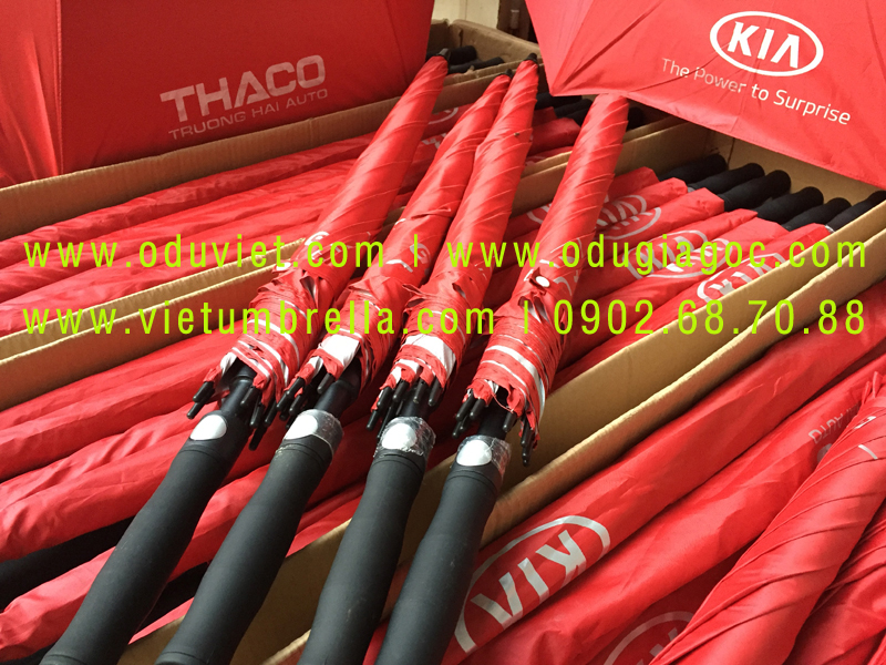 xưởng sản xuất ô dù cầm tay in logo quảng cáo